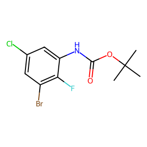 tert-Butyl (3-bromo-5-chloro-2-fluorophenyl)carbamate