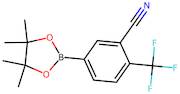 5-(4,4,5,5-Tetramethyl-1,3,2-dioxaborolan-2-yl)-2-(trifluoromethyl)benzonitrile