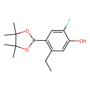 5-Ethyl-2-fluoro-4-(4,4,5,5-tetramethyl-1,3,2-dioxaborolan-2-yl)phenol