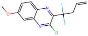 3-Chloro-2-(1,1-difluorobut-3-en-1-yl)-6-methoxyquinoxaline