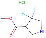 Methyl 4,4-difluoropyrrolidine-3-carboxylate hydrochloride