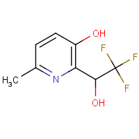 3-Hydroxy-2-(1-hydroxy-2,2,2-trifluoroethyl)-6-methylpyridine