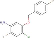 4-Chloro-2-fluoro-5-(4-fluorobenzyloxy)aniline