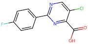 5-Chloro-2-(4-fluorophenyl)pyrimidine-4-carboxylic acid