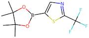 5-(4,4,5,5-Tetramethyl-1,3,2-dioxaborolan-2-yl)-2-(trifluoromethyl)thiazole