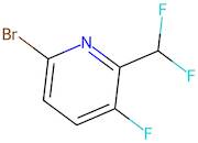 6-Bromo-2-(difluoromethyl)-3-fluoropyridine