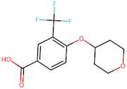 4-((Tetrahydro-2H-pyran-4-yl)oxy)-3-(trifluoromethyl)benzoic acid