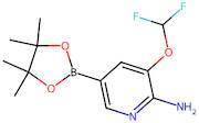 3-(Difluoromethoxy)-5-(4,4,5,5-tetramethyl-1,3,2-dioxaborolan-2-yl)pyridin-2-amine