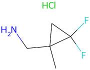 (2,2-Difluoro-1-methylcyclopropyl)methanamine hydrochloride