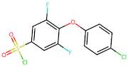 4-(4-Chlorophenoxy)-3,5-difluorobenzenesulfonyl chloride