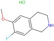 7-Fluoro-6-methoxy-1,2,3,4-tetrahydroisoquinoline hydrochloride