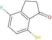 4-Fluoro-7-mercapto-2,3-dihydro-1H-inden-1-one