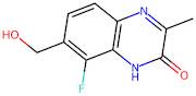 8-Fluoro-7-(hydroxymethyl)-3-methylquinoxalin-2(1H)-one