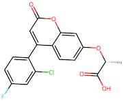 (R)-2-((4-(2-Chloro-4-fluorophenyl)-2-oxo-2H-chromen-7-yl)oxy)propanoic acid