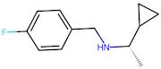 (S)-1-Cyclopropyl-N-(4-fluorobenzyl)ethan-1-amine