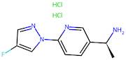 (S)-1-(6-(4-Fluoro-1H-pyrazol-1-yl)pyridin-3-yl)ethanamine dihydrochloride