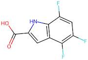 4,5,7-Trifluoro-1H-indole-2-carboxylic acid