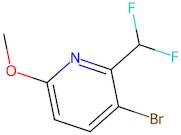 3-Bromo-2-(difluoromethyl)-6-methoxypyridine