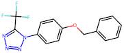 1-(4-(Benzyloxy)phenyl)-5-(trifluoromethyl)-1H-tetrazole