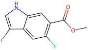 Methyl 5-fluoro-3-iodo-1H-indole-6-carboxylate