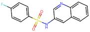 4-Fluoro-N-(quinolin-3-yl)benzenesulfonamide