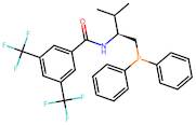 N-[(1S)-1-[(Diphenylphosphino)methyl]-2-methylpropyl]-3,5-bis(trifluoromethyl)benzamide