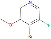 4-Bromo-3-fluoro-5-methoxypyridine