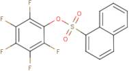 2,3,4,5,6-Pentafluorophenyl 1-naphthalenesulphonate