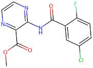 Methyl 3-(5-chloro-2-fluorobenzamido)pyrazine-2-carboxylate