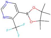 5-(4,4,5,5-Tetramethyl-1,3,2-dioxaborolan-2-yl)-4-(trifluoromethyl)pyrimidine