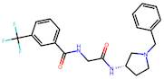 (S)-N-(2-((1-benzylpyrrolidin-3-yl)amino)-2-oxoethyl)-3-(trifluoromethyl)benzamide