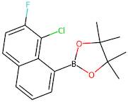 2-(8-Chloro-7-fluoronaphthalen-1-yl)-4,4,5,5-tetramethyl-1,3,2-dioxaborolane