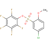 2,3,4,5,6-Pentafluorophenyl 5-chloro-2-methoxybenzenesulphonate