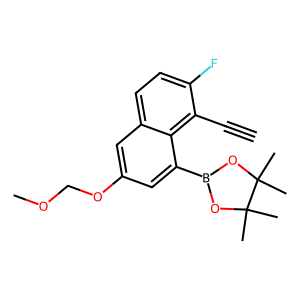 2-[8-Ethynyl-7-fluoro-3-(methoxymethoxy)-1-naphthalenyl]-4,4,5,5-tetramethyl-1,3,2-dioxaborolane