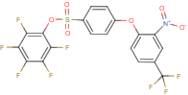 2,3,4,5,6-Pentafluorophenyl 4-[2-nitro-4-(trifluoromethyl)phenoxy]benzenesulphonate