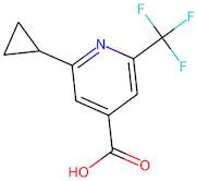 4-Pyridinecarboxylic acid, 2-cyclopropyl-6-(trifluoromethyl)-