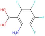 (2-Amino-3,4,5,6-tetrafluorophenyl)boronic acid