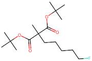 Di-tert-Butyl 2-(5-fluoropentyl)-2-methylmalonate