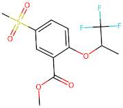 5-Methylsulfonyl-2-(2,2,2-trifluoro-1-methylethoxy)benzoic acid methyl ester