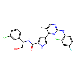 (R)-4-(2-((2-Chloro-4-fluorophenyl)amino)-5-methylpyrimidin-4-yl)-N-(1-(3-chlorophenyl)-2-hydroxye…