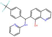 7-{[(pyridin-2-yl)amino][4-(trifluoromethyl)phenyl]methyl}quinolin-8-ol