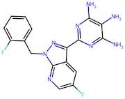 2-(5-Fluoro-1-(2-fluorobenzyl)-1H-pyrazolo[3,4-b]pyridin-3-yl)pyrimidine-4,5,6-triamine