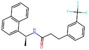 N-[(1S)-1-(1-Naphthalenyl)ethyl]-3-(trifluoromethyl)benzenepropanamide