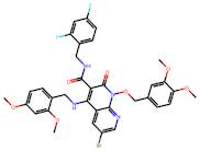 6-Bromo-N-(2,4-difluorobenzyl)-4-((2,4-dimethoxybenzyl)amino)-1-((3,4-dimethoxybenzyl)oxy)-2-oxo-1…