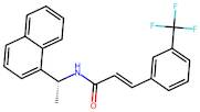 (R,E)-N-(1-(naphthalen-1-yl)ethyl)-3-(3-(trifluoromethyl)phenyl)acrylamide