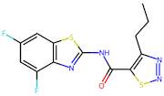 N-(4,6-Difluorobenzo[d]thiazol-2-yl)-4-propyl-1,2,3-thiadiazole-5-carboxamide