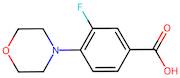 3-Fluoro-4-morpholinobenzoic acid