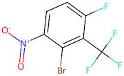 2-Bromo-4-fluoro-1-nitro-3-(trifluoromethyl)benzene