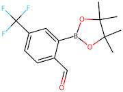 2-(4,4,5,5-Tetramethyl-1,3,2-dioxaborolan-2-yl)-4-(trifluoromethyl)benzaldehyde