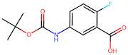 5-[(tert-Butoxycarbonyl)amino]-2-fluorobenzoic acid